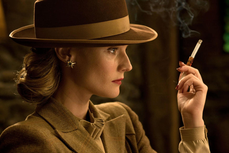 Inglourious Basterds Production Photos 2009 Weinstein Company Diane Kruger