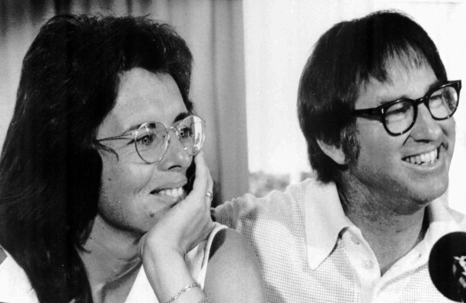 Billie Jean King und Bobby Riggs