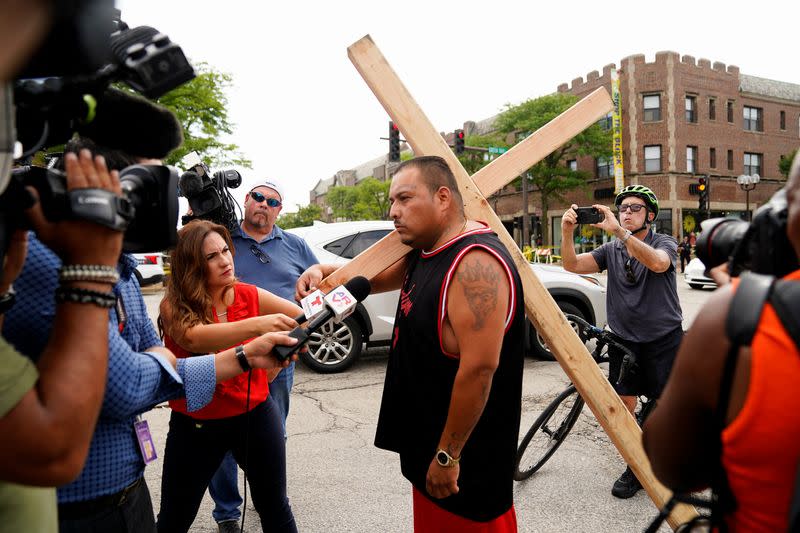 Gunfire at a Fourth of July parade in Highland Park