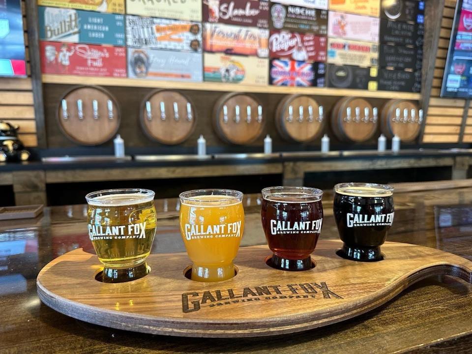Gallant Fox Brewing started when co-owners Patrick Workman and Roger Huff were homebrewing in their garage. Since then, the business has grown to two locations in Jefferson and Bullitt County.