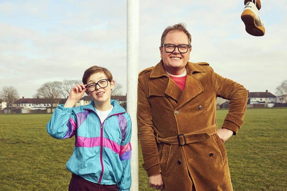 Oliver Savell and Alan Carr (ITV)