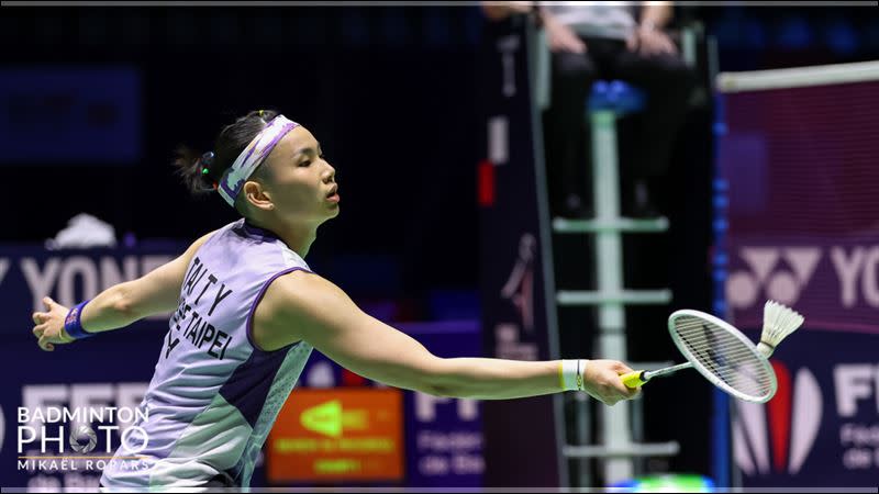 台灣一姊戴資穎全英公開賽闖進8強。（圖／Badminton Photo提供）