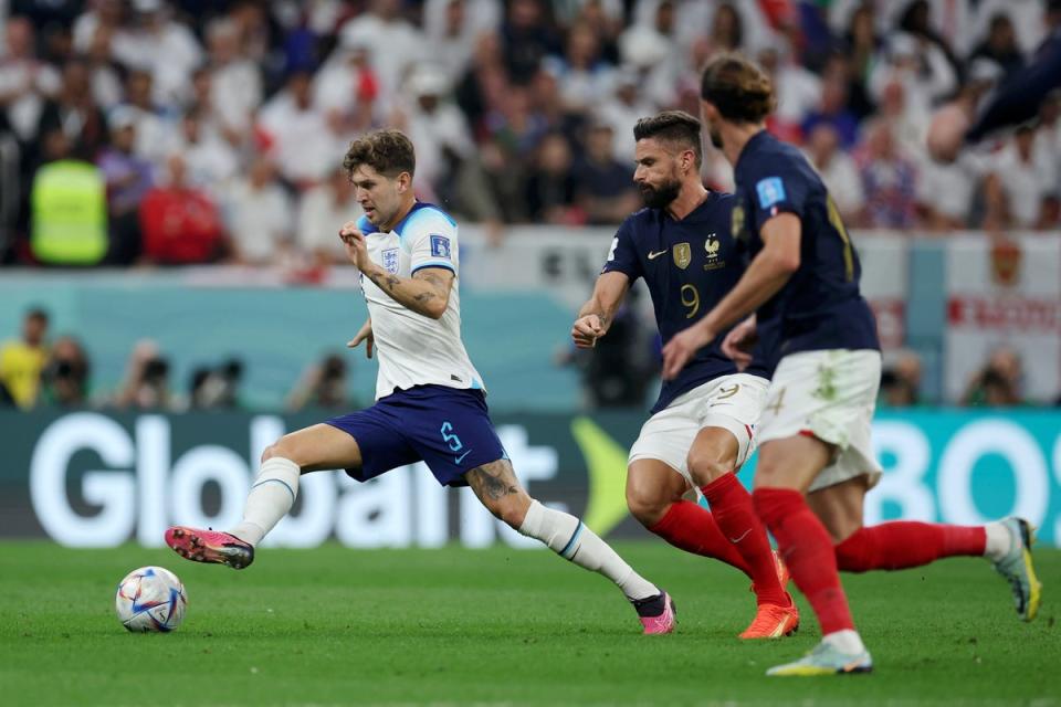John Stones was England’s stand-out defender in Qatar (The FA via Getty Images)