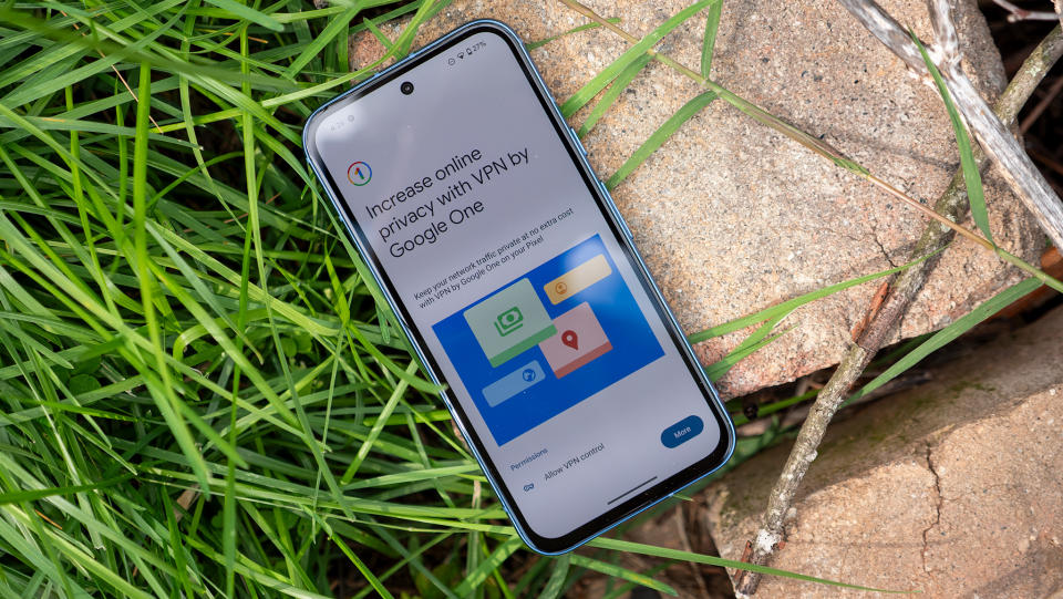 VPN on a Google Pixel 8a