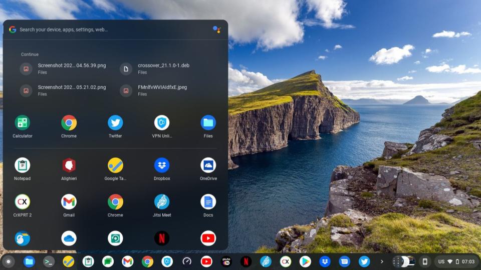 Windows Style Launcher