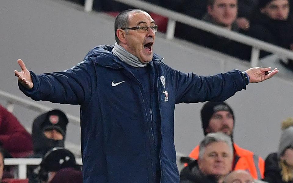 Maurizio Sarri is in desperate need of an injection of life into his squad - AFP