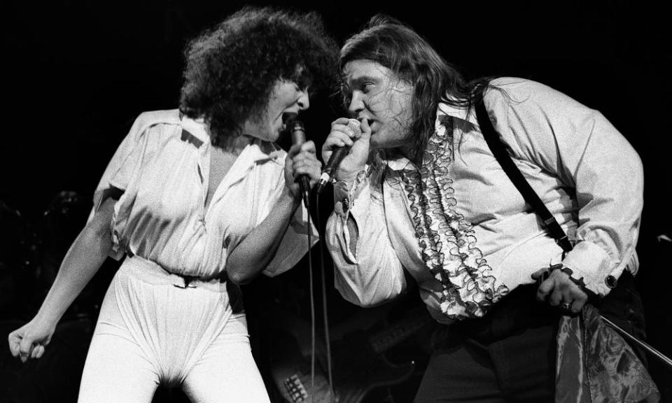 Meat Loaf and Karla DeVito performing in Georgia.