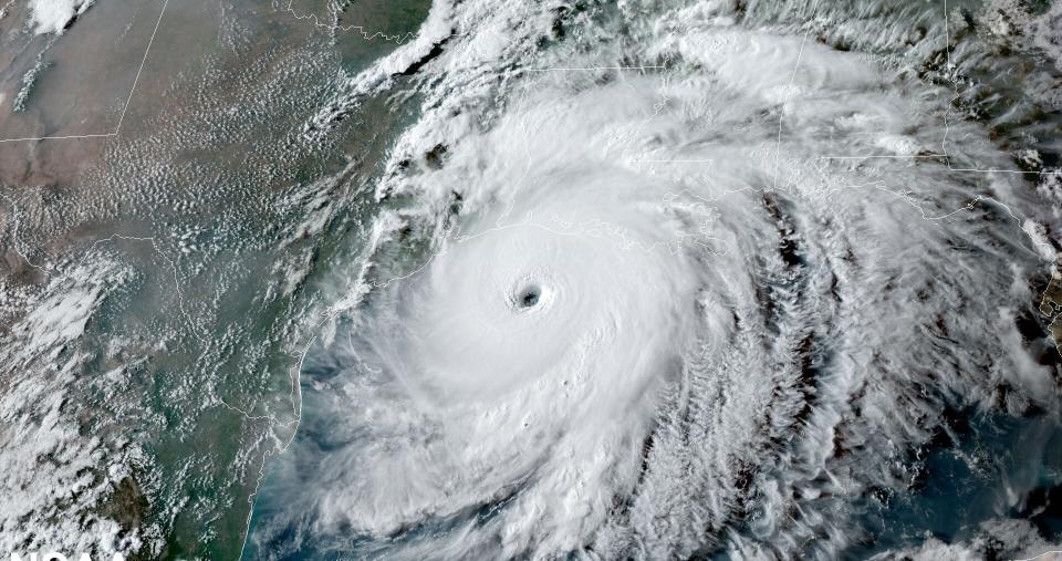 Hurricane Satellite Image