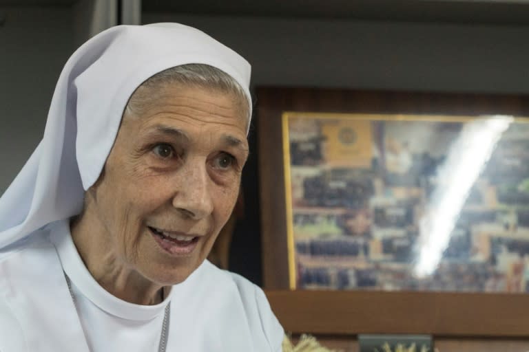 Sister Ana Rosa Sivori, who lives in Thailand, is eagerly awaiting a visit to Southeast Asia from her second cousin -- Pope Francis