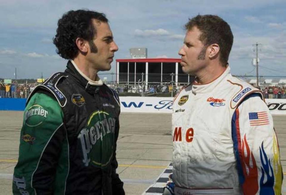 Sacha Baron Cohen and Will Ferrell in 2006 comedy film ‘Talladega Nights’