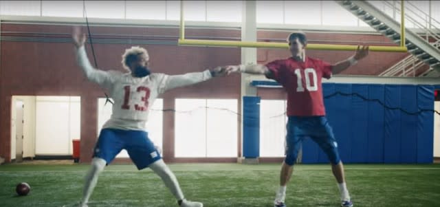 The players showed us their best touchdown moves in an adorable commercial for the NFL.