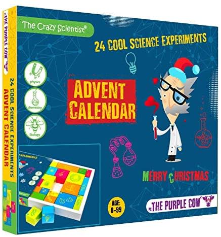 The Crazy Scientist Advent Calendar for kids 