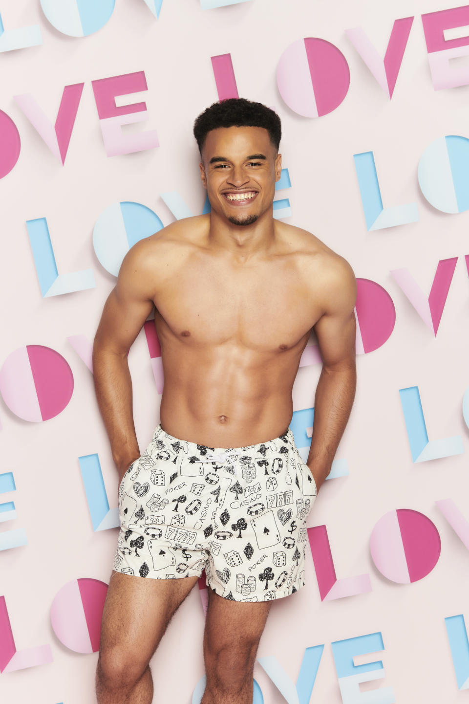 UK's Toby Aromolaran joins Love Island Games. (ITV)