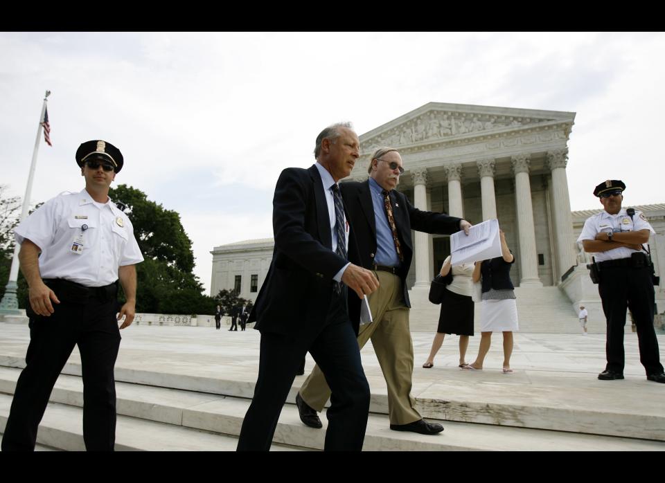 In June of 2008, the United States Supreme Court upheld the verdict of a lower court ruling the D.C. handgun ban unconstitutional in the landmark case <em>District of Columbia v. Heller</em>.