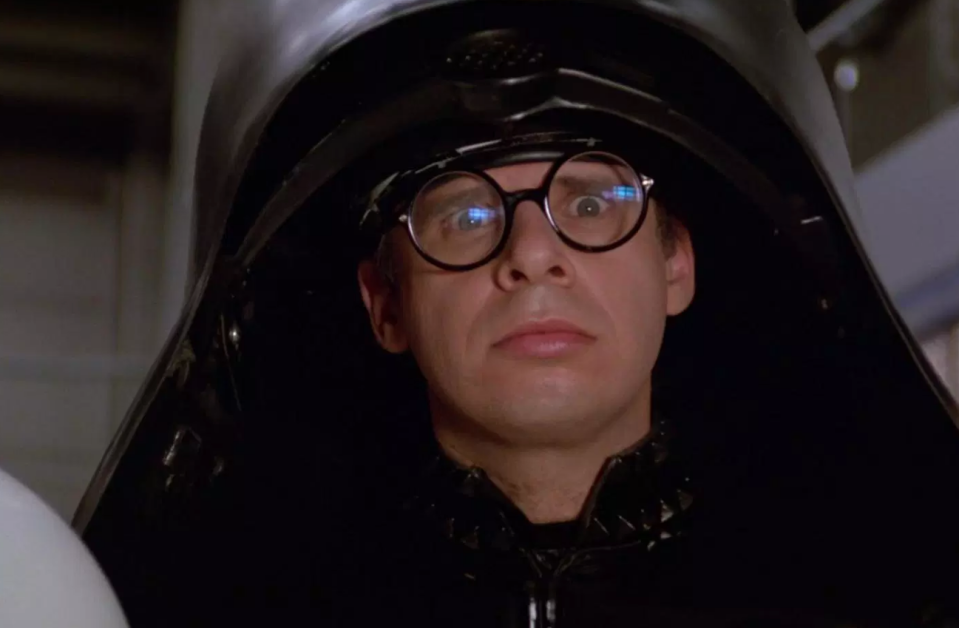 Rick Moranis as Dark Helmet in Spaceballs