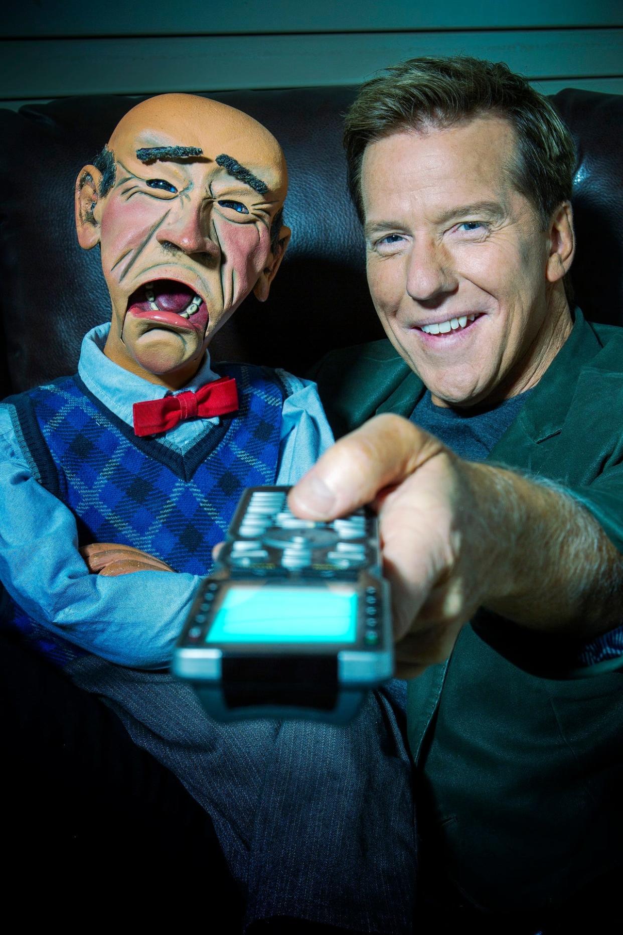 Comedian Jeff Dunham with his dummy, Walter. Dunham will launch his latest tour at Gainbridge Fieldhouse on Dec. 28.