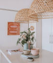 <p> If you&apos;re short on floor space, but want a quick and simple kitchen glow-up, look up and think about switching your current kitchen light shade for an oversized design (or two) in natural woven materials. Trending textured lighting with boho soul is cooking up an interior storm right now and we can see why! These lightweight shapely beauts introduce texture and rustic vibes, without the hefty price tag &#x2014; just the ticket to add some authenticity to a landlord-heavily converted apartment with zero personality.&#xA0; </p>