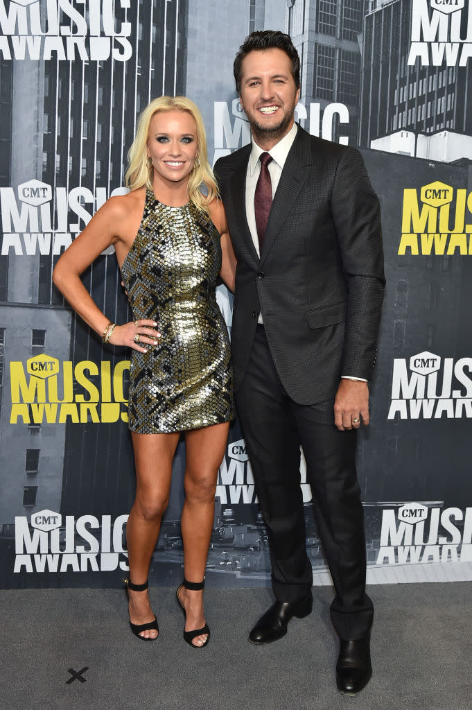 Luke Bryan and Caroline Boyer