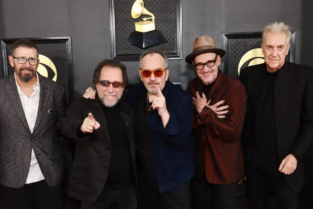 Elvis Costello & The Imposters - Credit: Matt Winkelmeyer/Getty Images