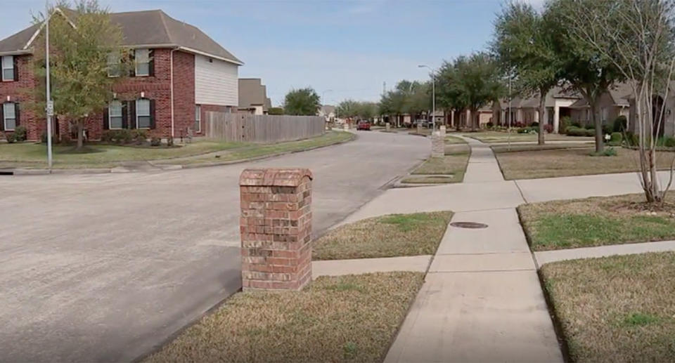 The daughter was reportedly bullied by a classmate and another child while walking home from school in Texas, US, so she called her step-dad to pick her up. Source: ABC/KTRK.