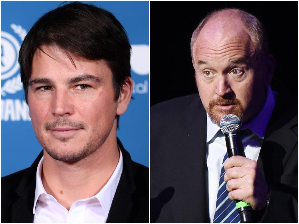 Josh Hartnett and Louis CK (Rex)