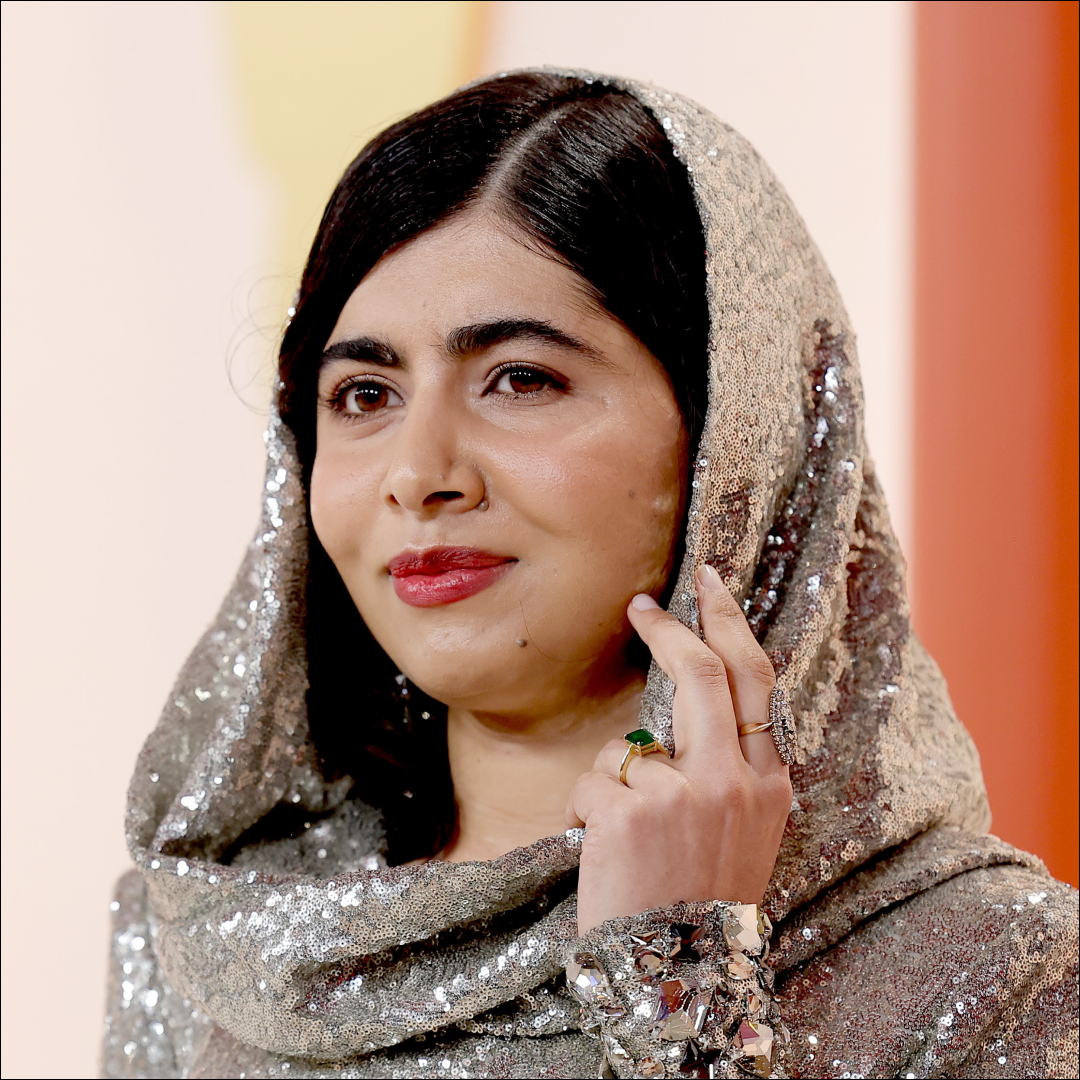  Malala Yousafzai attends the 95th Annual Academy Awards on March 12, 2023 in Hollywood, California. 