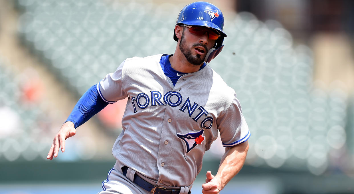 Randal Grichuk thinks the Houston Astros should be stripped of their World Series rings.  (Getty Images)