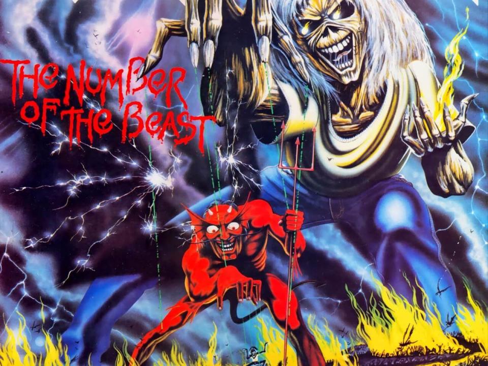 the number of the beast 1982 album cover full