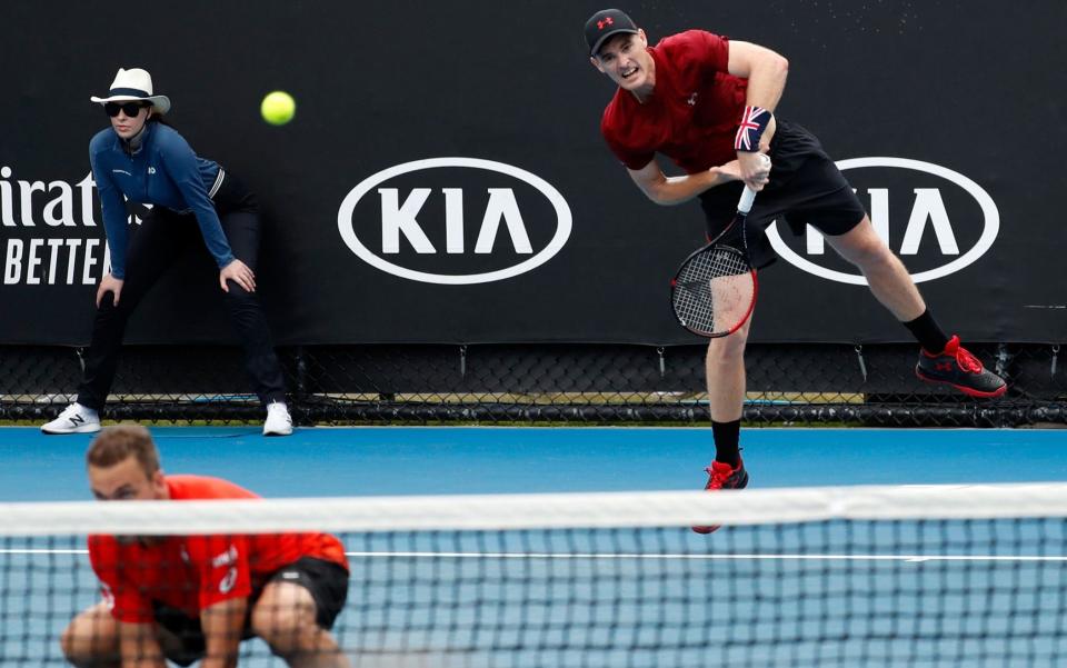 Jamie Murray and his partner Bruno Soares both speak favorably of coach Louis Cayer - Getty Images AsiaPac