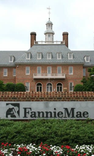 A view of Fannie Mae headquarters is seen in Washington, DC, 2008. US authorities on Friday sued 17 top US and foreign banks over "billions of dollars" in losses on mortgage-backed securities that plunged in value in the 2008 financial crisis