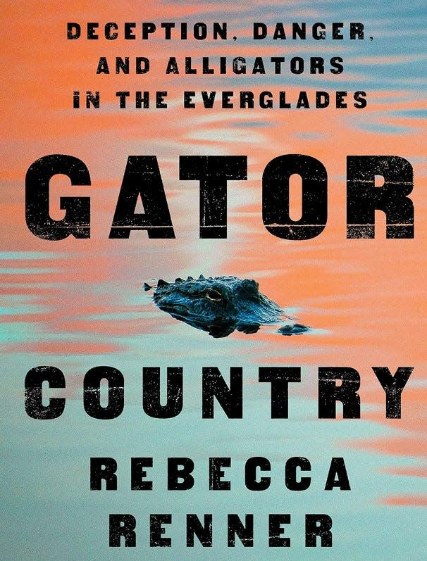 The book "Gator Country" explores gator poaching in Florida.