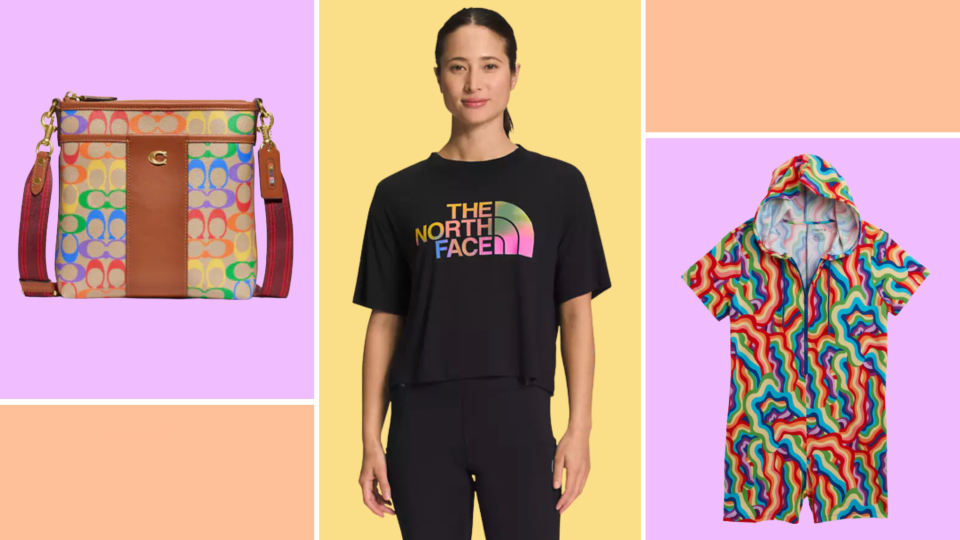 Celebrate Pride Month by shopping these incredible deals at Coach, The North Face, TomboyX and more.