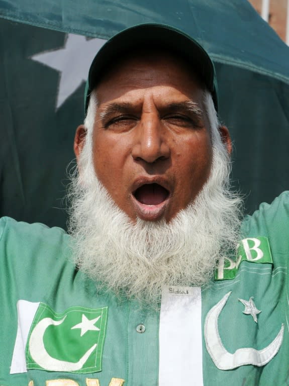 Abdul Jalil, 67, famously dubbed 'Chacha Cricket' (or Uncle Cricket), is recognised by his long white beard, and has been sponsored by the Pakistan Cricket Board (PCB) to follow the Pakistan team around the world since 1998