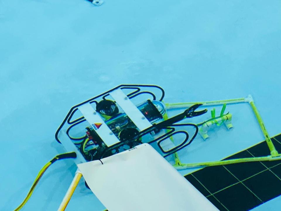 The Moody High School underwater robotics team prepared for a year to compete in the MATE World Championship in Long Beach, California, June 23-25, 2022.