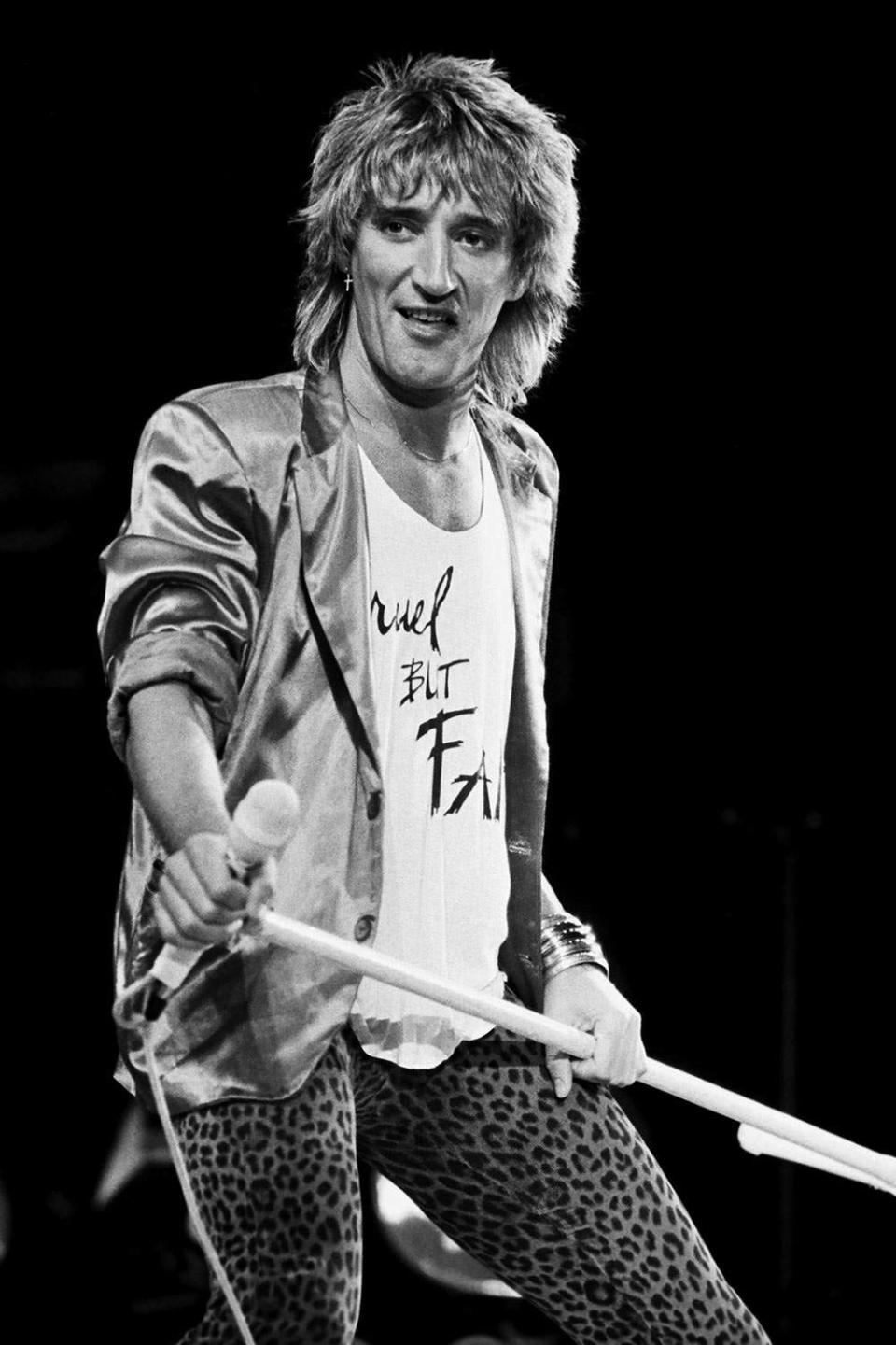 Rod Stewart in 1981