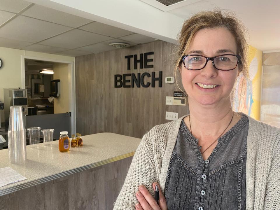 Teresa Mullane is now serving dinner at The Bench on Route 1 in downtown Hampton.