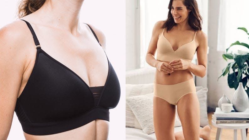 This bra is comfortable and supportive.