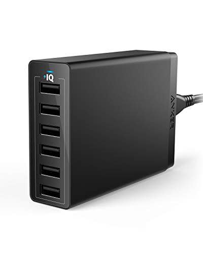 <p><strong>Anker</strong></p><p>amazon.com</p><p><strong>$29.99</strong></p><p><a href="https://www.amazon.com/dp/B00P936188?tag=syn-yahoo-20&ascsubtag=%5Bartid%7C10055.g.399%5Bsrc%7Cyahoo-us" rel="nofollow noopener" target="_blank" data-ylk="slk:Shop Now;elm:context_link;itc:0;sec:content-canvas" class="link ">Shop Now</a></p><p>This compact docking station can charge six of his gadgets at once, so he never has to worry about his electronics losing a charge. It's also small enough to fit in any backpack or luggage. </p>