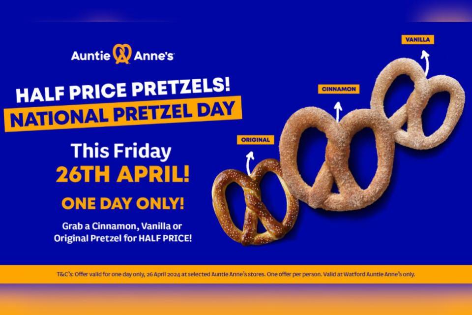 Watford Observer: Buy one, get one free on pretzels this Friday!