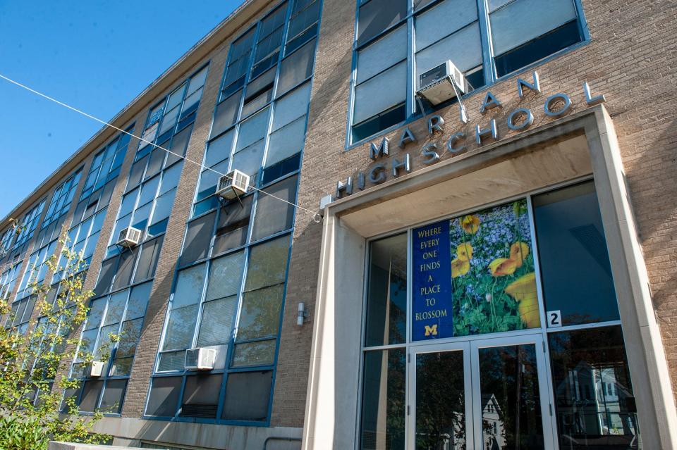 The city of Framingham has purchased the former Marian High School at 273 Union Ave. and plans to convert the space into a community center, Oct. 5, 2023.