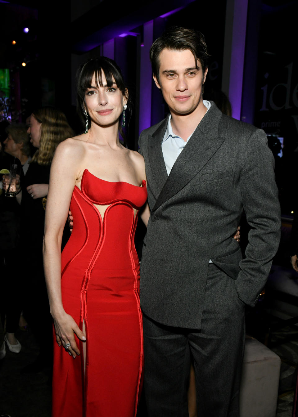 Anne Hathaway and Nicholas Galitzine