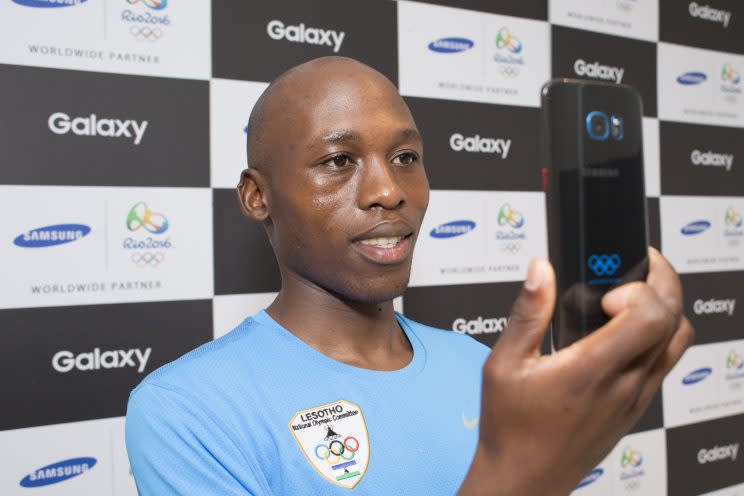 Tsepo Mathibelle finishes what he starts. (Courtesy of Samsung)