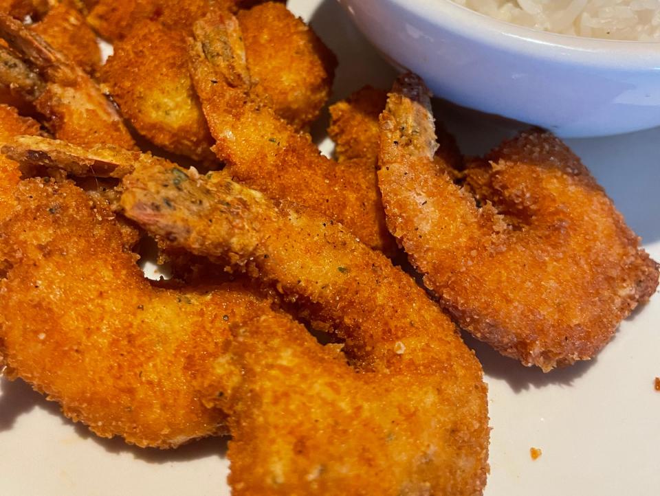 Popcorn shrimp at Bonefish Grill