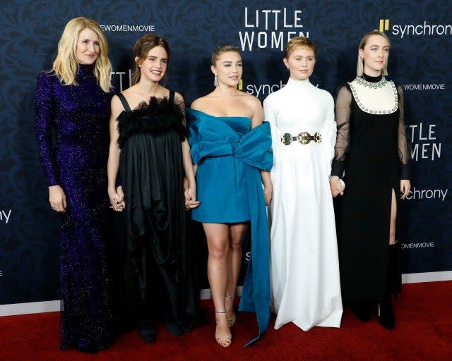 The actress opened up about her connection to the character at the 'Little Women' premiere on Saturday.