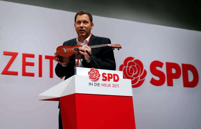 Social Democratic Party (SPD) meeting in Berlin