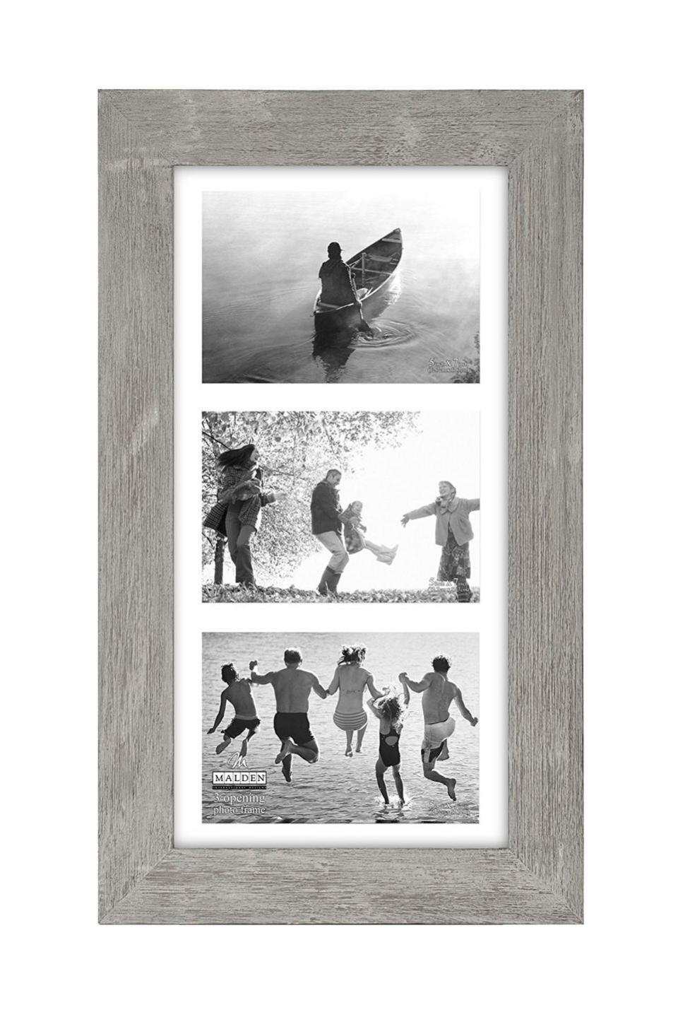 Distressed Mat Picture Frame