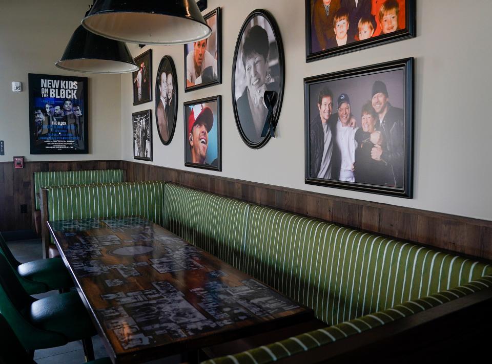 Inside Wahlburgers in Carmel, Indiana. The restaurant is coming to Columbus on July 18.