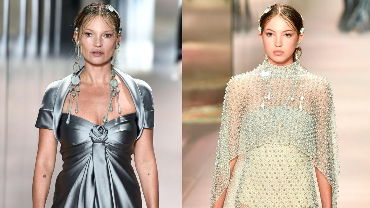 Fendi spring / summer 2021 couture: Demi Moore, Bella Hadid and Kate Moss  bring star power to Paris catwalk