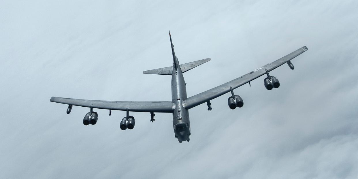 Air Force B-52 bomber