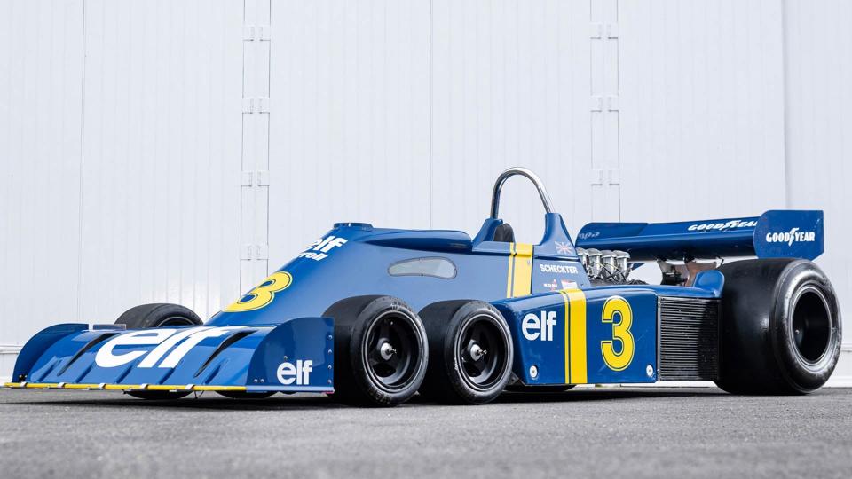One of Tyrrell's Iconic P34 Six-Wheeled F1 Cars Is Going to Auction photo
